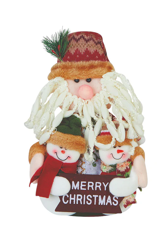 ADORNO DE NAVIDAD SANTA CLAUS ROJO 81533