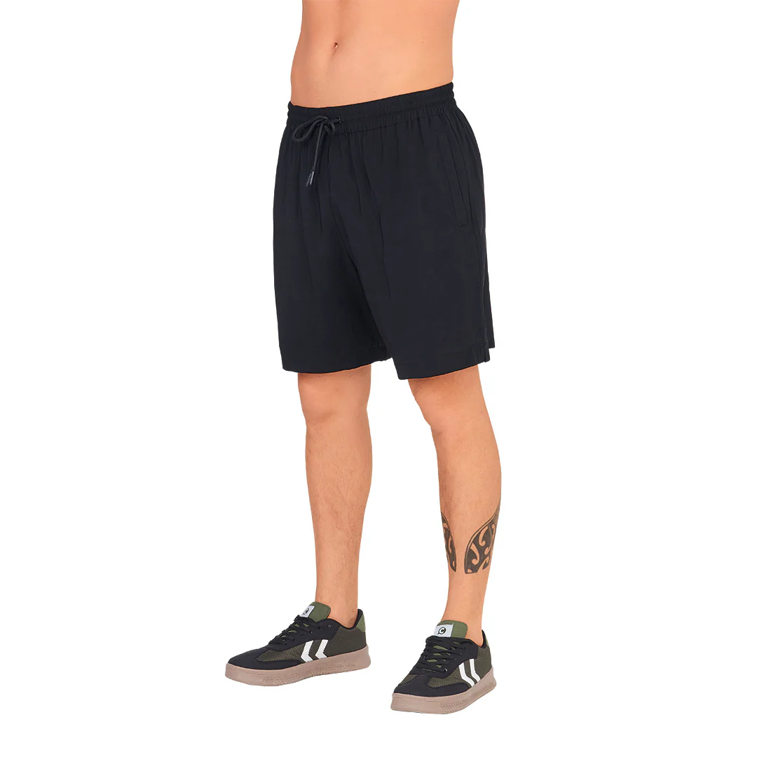 BERMUDA NEGRA CON JARETA 91454