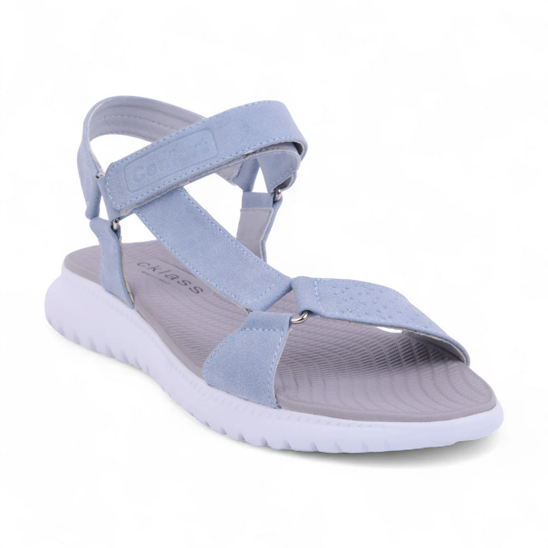 SANDALIA DE PISO AZUL CONTACTEL 72429