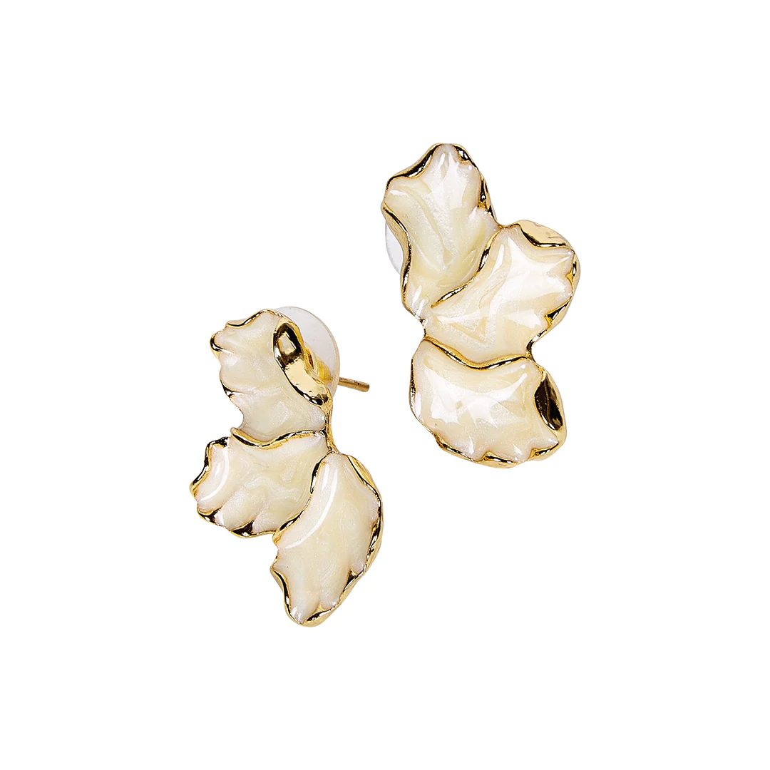 ARETES CON FORMA DE PÉTALOS 94013