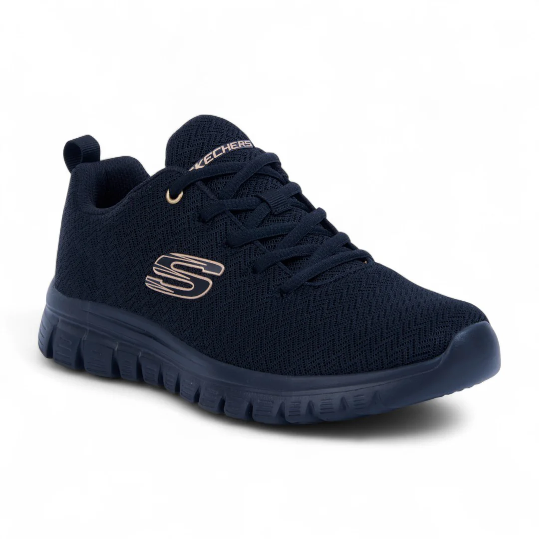 TENIS SKECHERS NEGRO 65247
