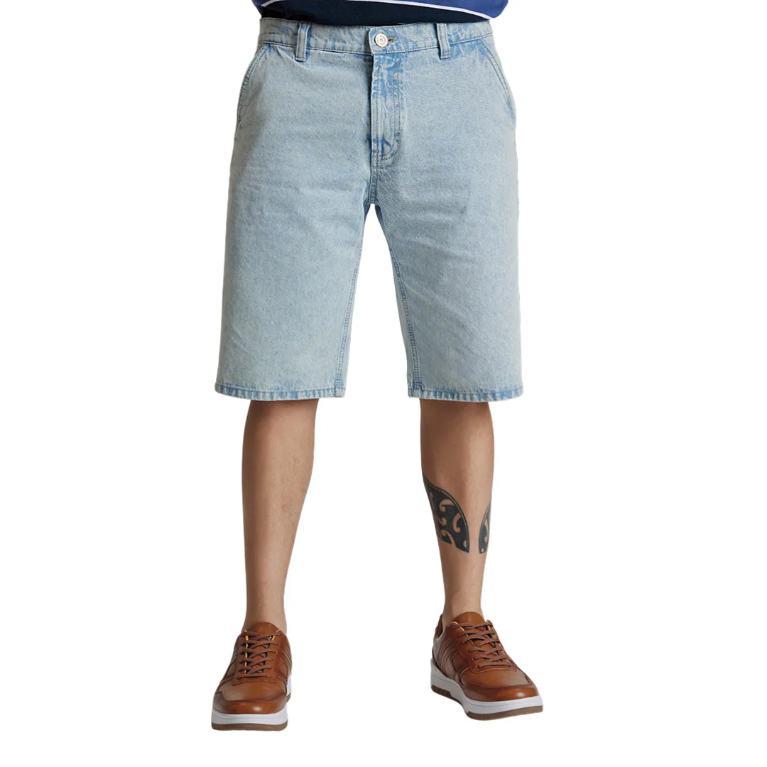 BERMUDA MEZCLILLA RECTA 31751