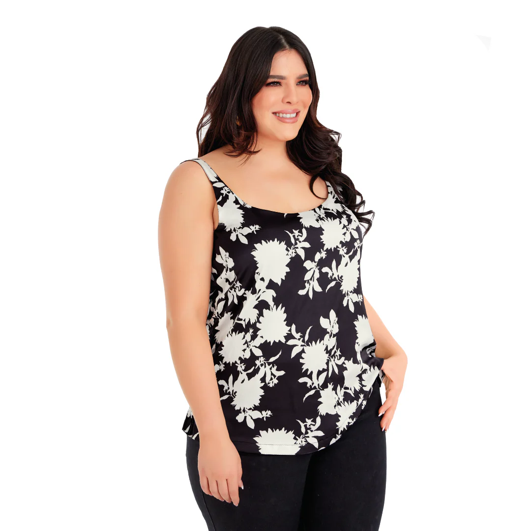 BLUSA MULTICOLOR DOBLE VISTA MUJER 96089