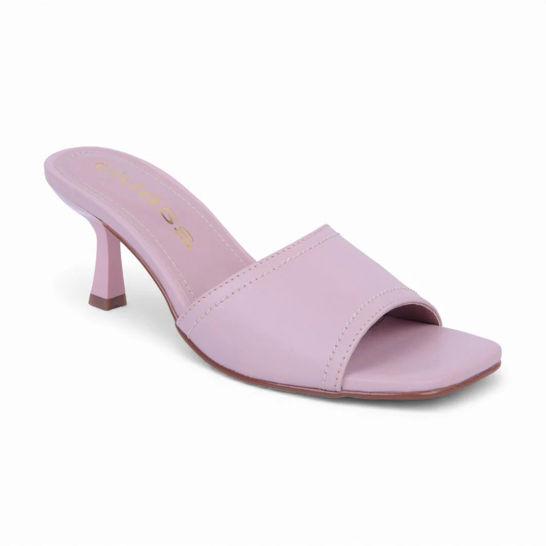 SUECO DE TACÓN ROSA Y NEGRO LISO 22697