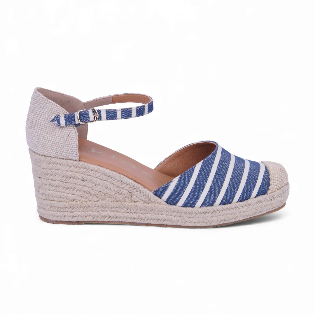 ALPARGATA DE PLATAFORMA MULTICOLOR CON PULSERA 32238