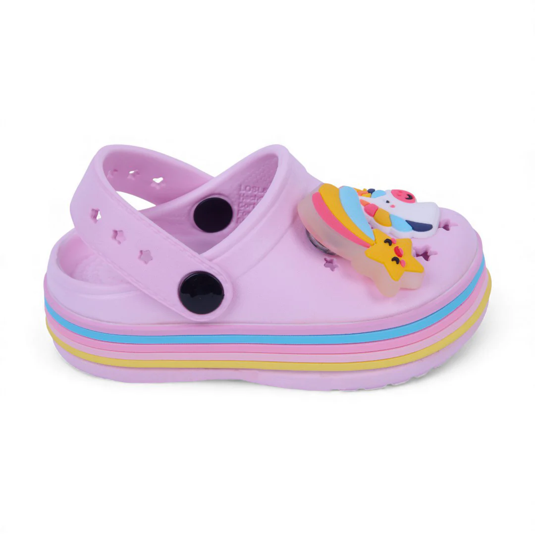 SANDALIA CASUAL ROSA CON LUCES 80494