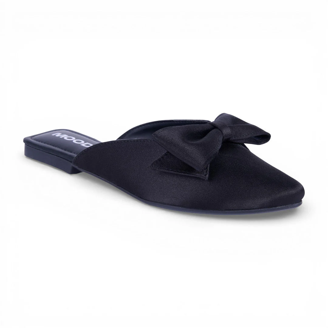 BALERINA PUNTAL DESTALONADA MOÑO NEGRO 17836