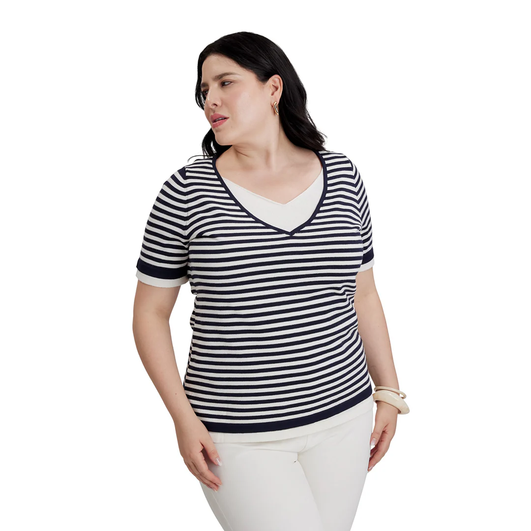 BLUSA MULTICOLOR RAYAS 90312