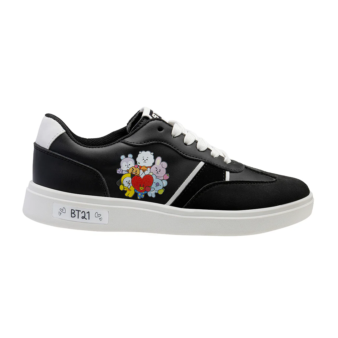 TENIS BT21 NEGRO 25581