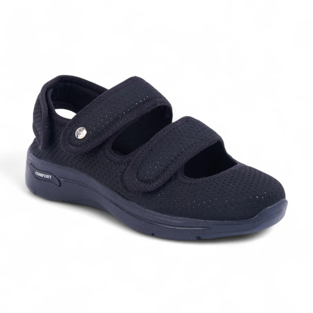 SANDALIA PLATAFORMA NEGRO CONTACTEL 67714