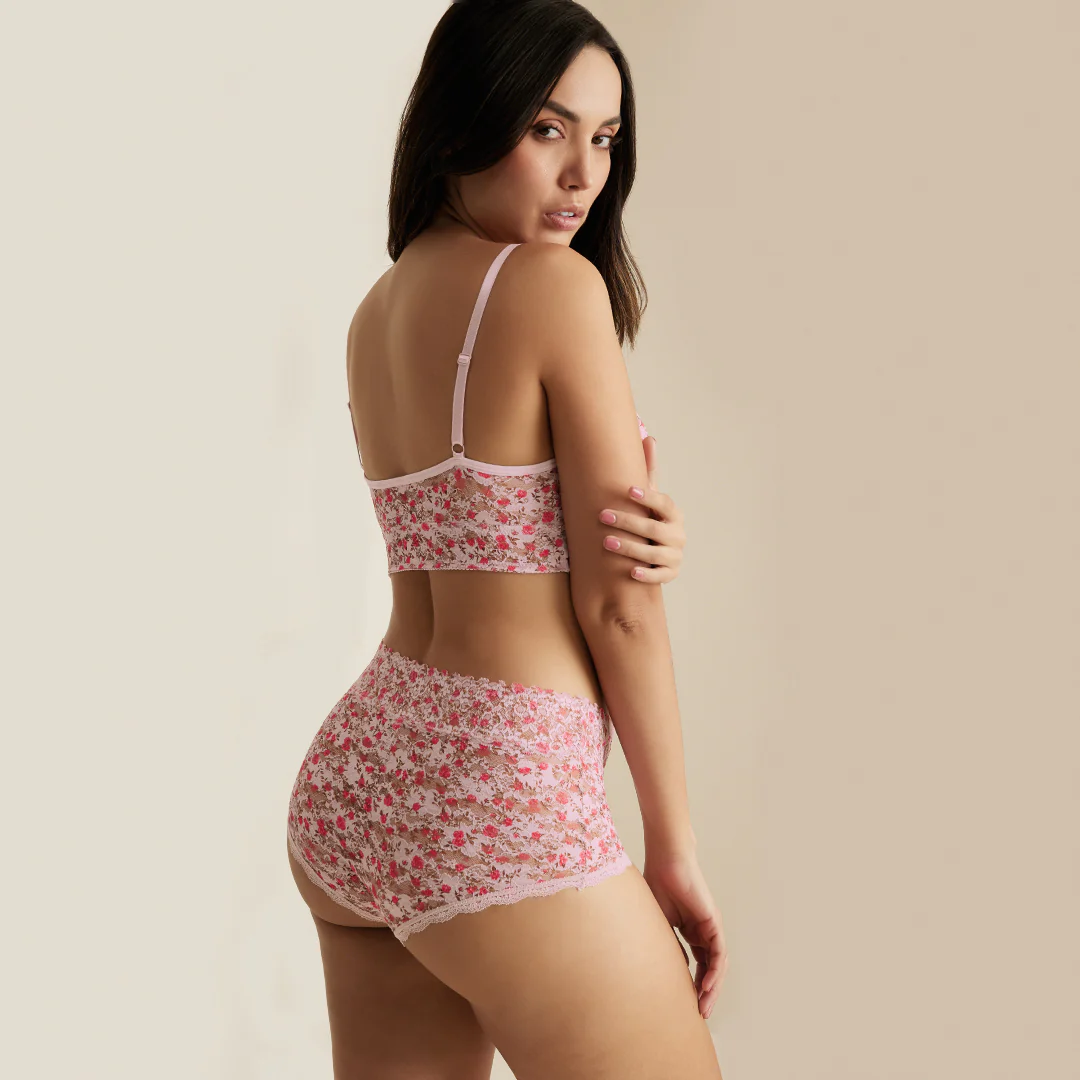 BÓXER MULTICOLOR DE ENCAJE 82196