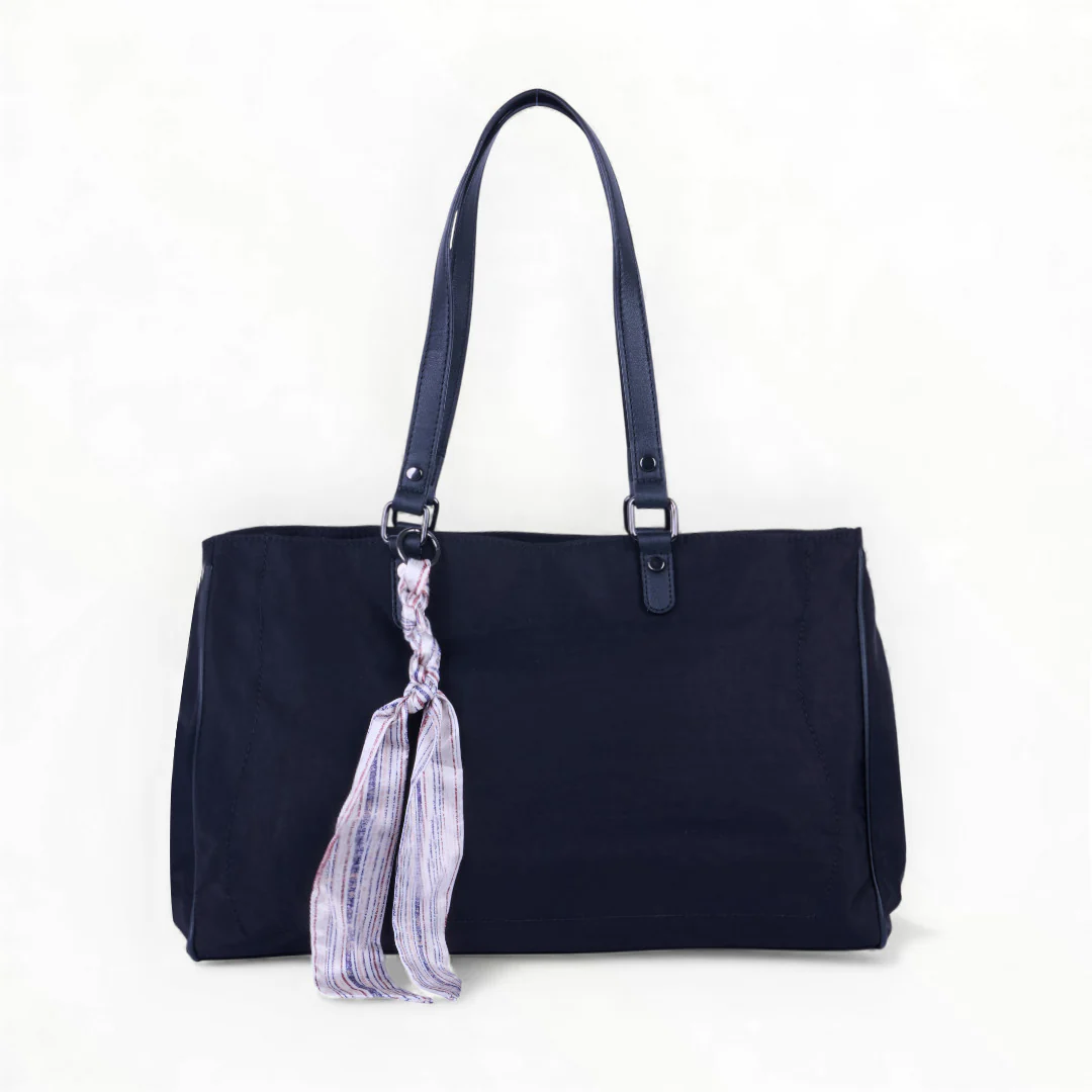 BOLSO TOTE CON PAÑUELO MULTICOLOR 83711