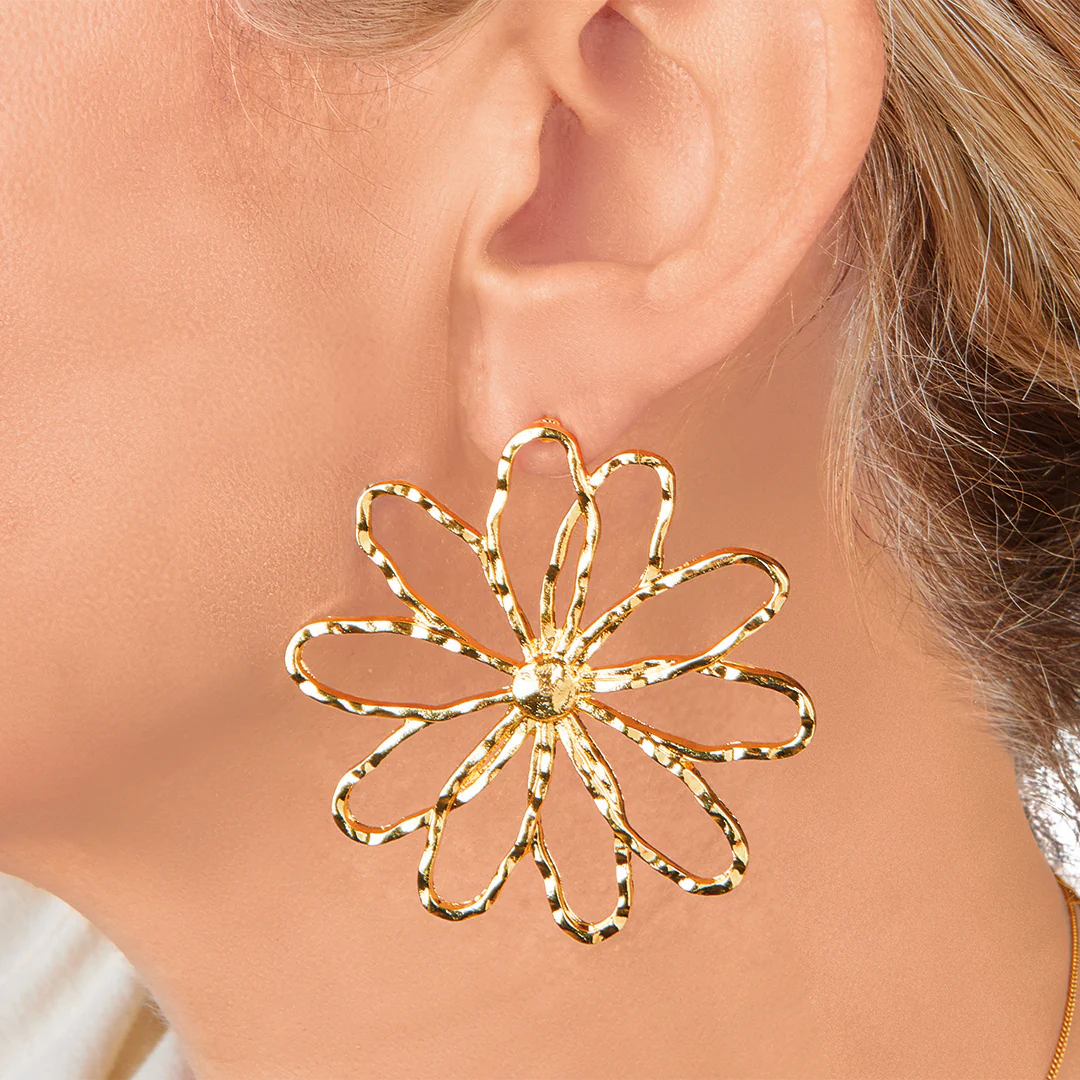 ARETES EN FORMA DE FLOR 93929