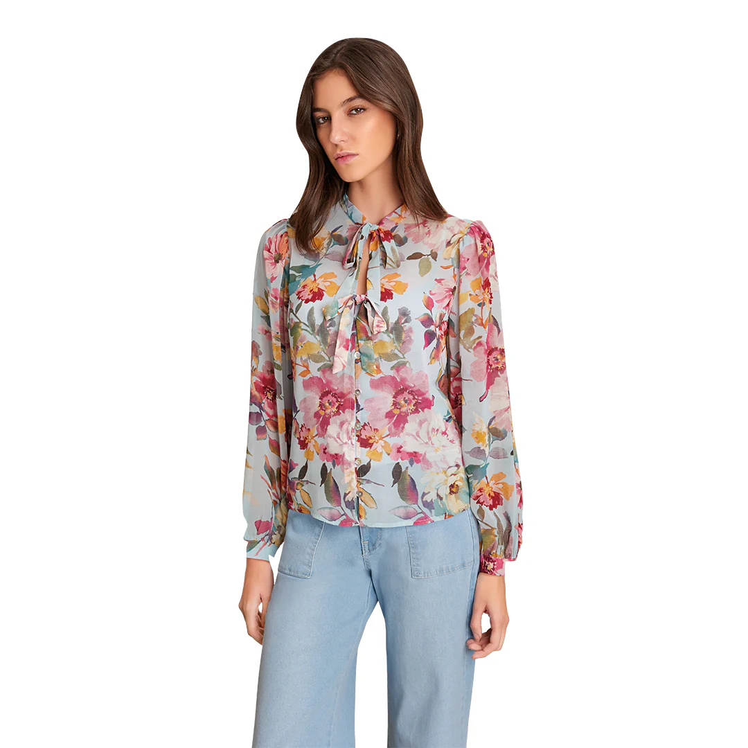 BLUSA MULTICOLOR MOÑOS 92107