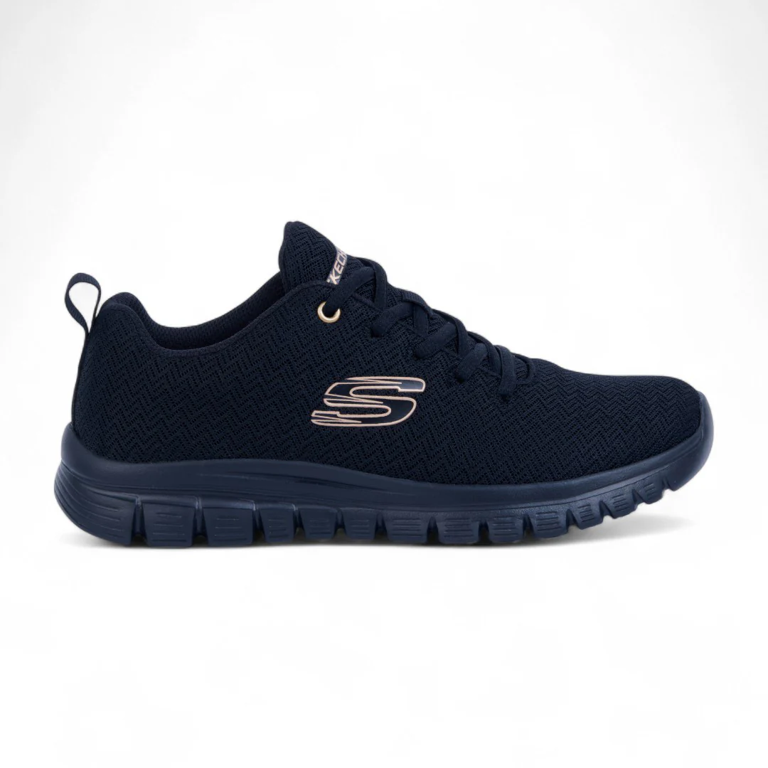TENIS SKECHERS NEGRO 65247