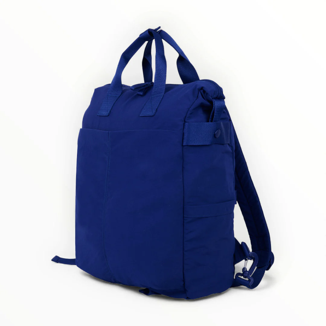 MOCHILA TEXTIL COLOR MARINO 83701