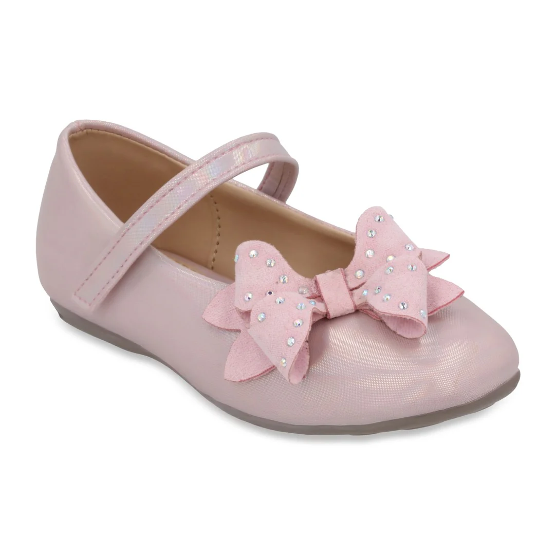 BALERINA CASUAL ROSA CON ADORNO 15310