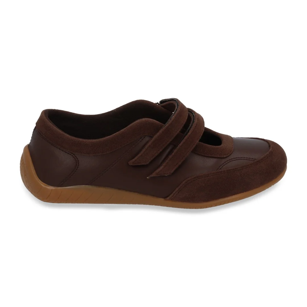 BALERINA DEPORTIVA CAFÉ MUJER 09777