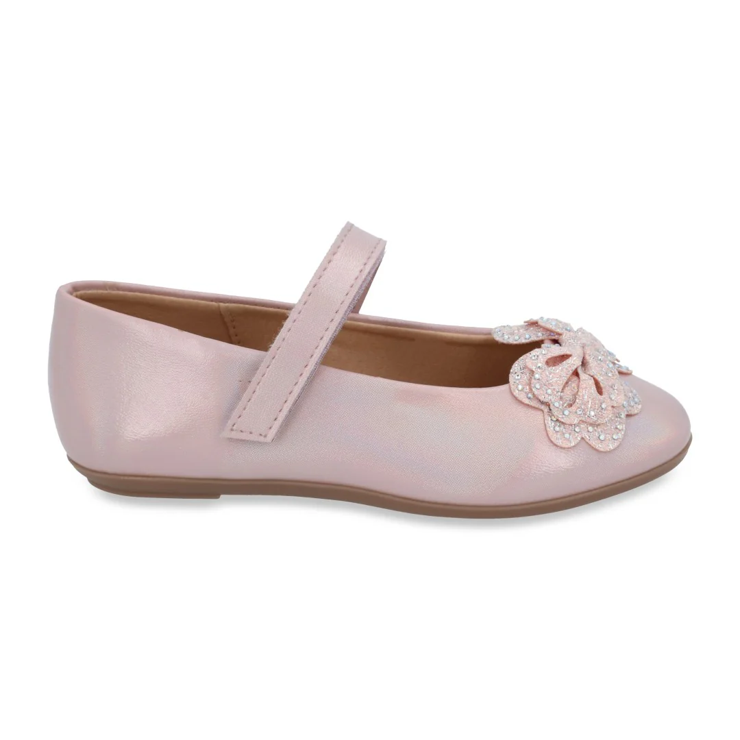 BALERINA CASUAL ROSA CON ADORNO 17244