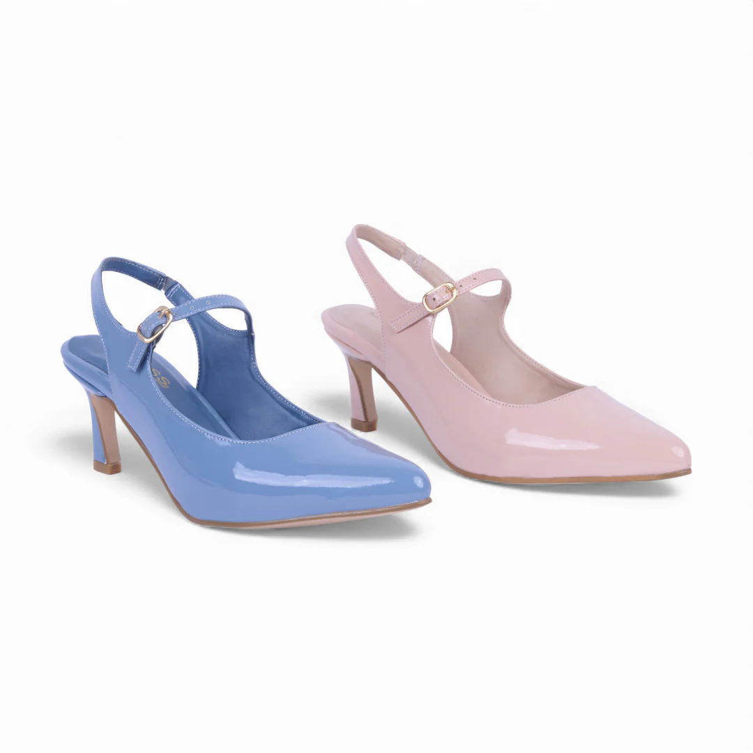 DÚO 509 SANDALIAS DE TACÓN AZUL Y BEIGE 06825