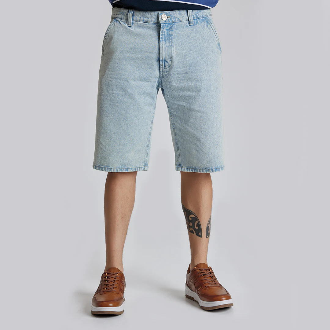 BERMUDA MEZCLILLA RECTA 31751