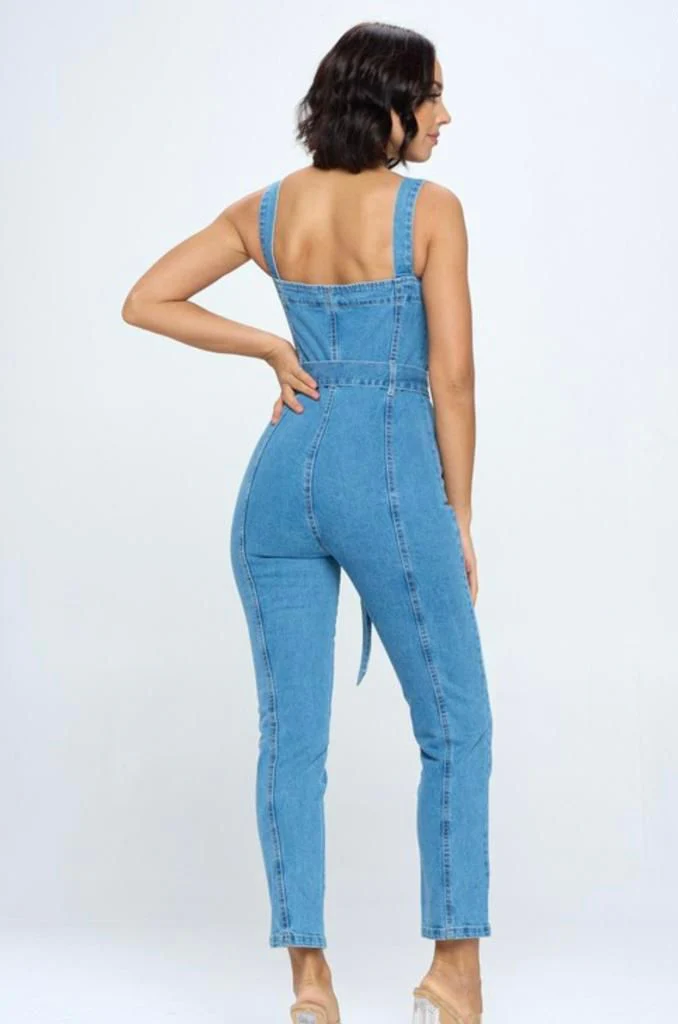 Overol cargo Denim Light