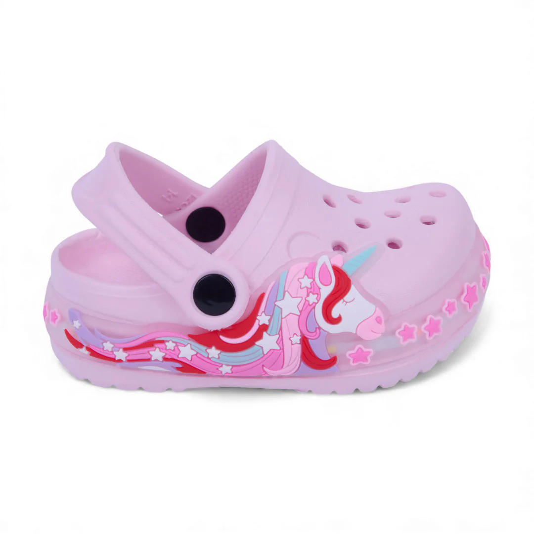 SANDALIA DE PISO ROSA CON LUCES 80593