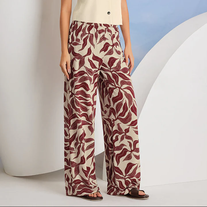 PANTALÓN MULTICOLOR ESTAMPADO 90166