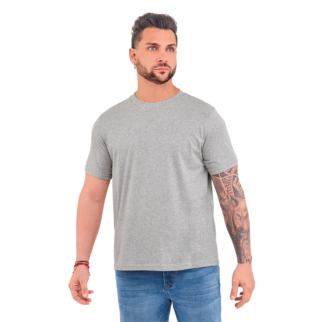 2 PACK CAMISETAS GRIS/MARINO 90682