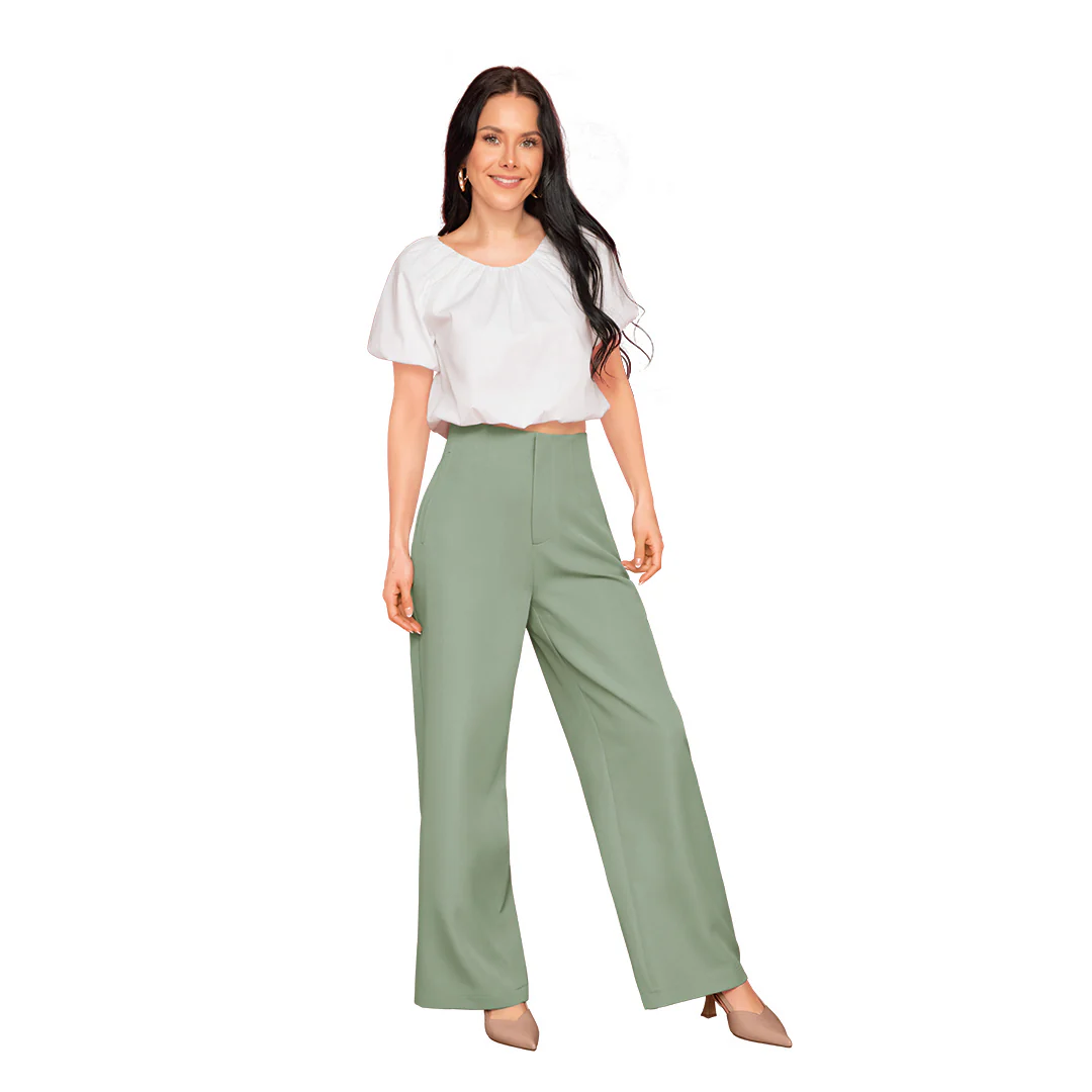 BLUSA BLANCA GLOBO 91268