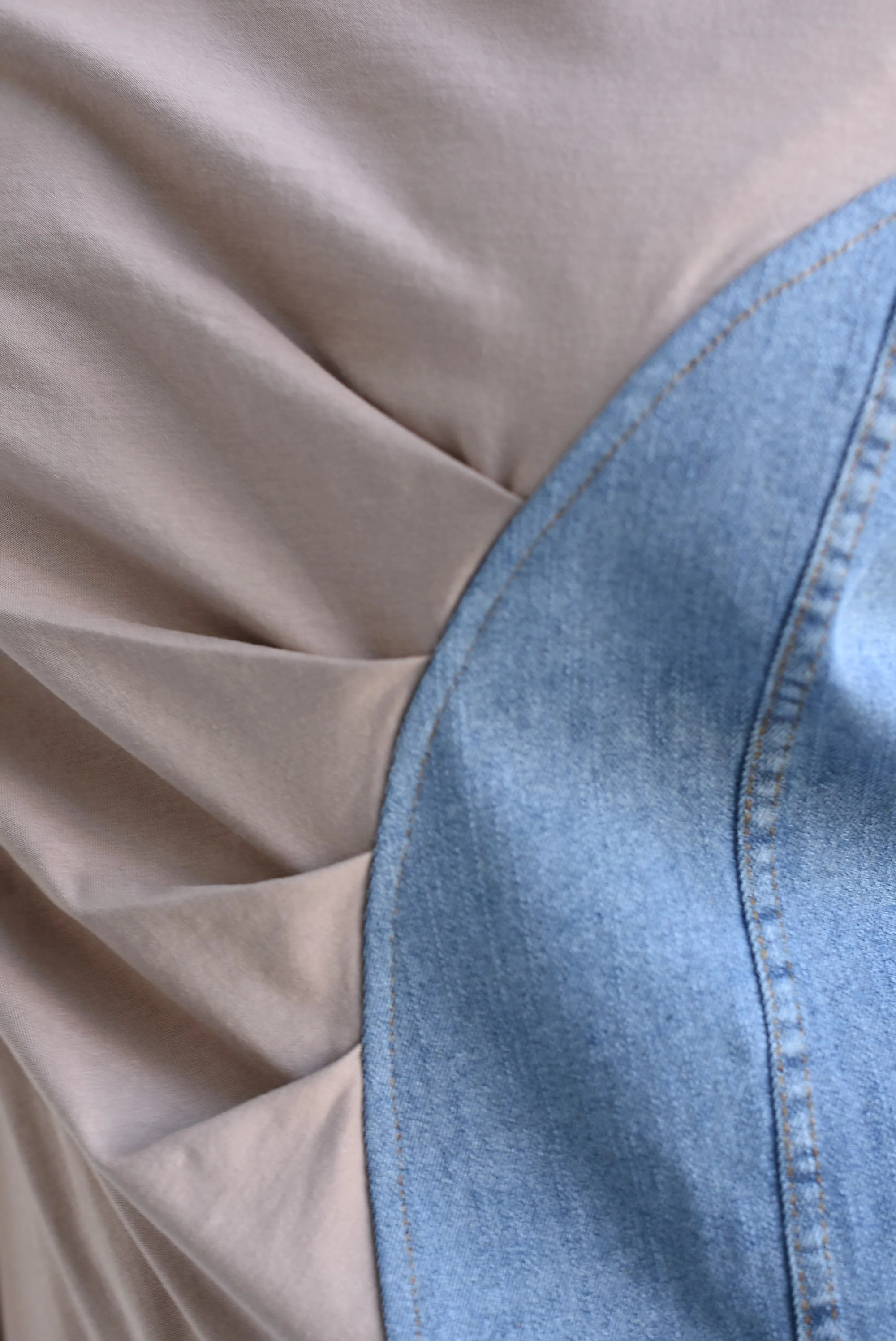 T-Shirt lateral Denim Moka