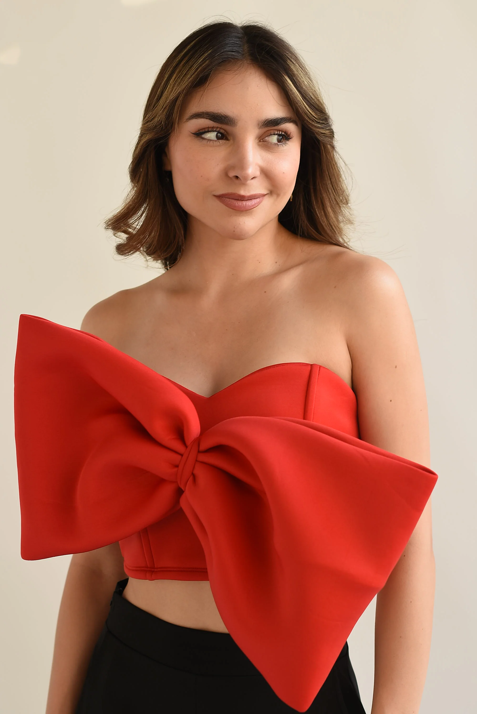 Top neopreno Moño Rojo