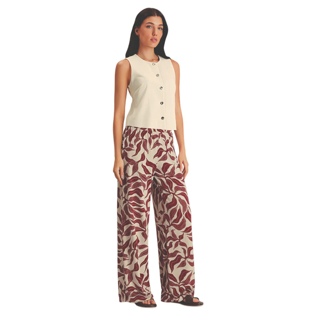 PANTALÓN MULTICOLOR ESTAMPADO 90166