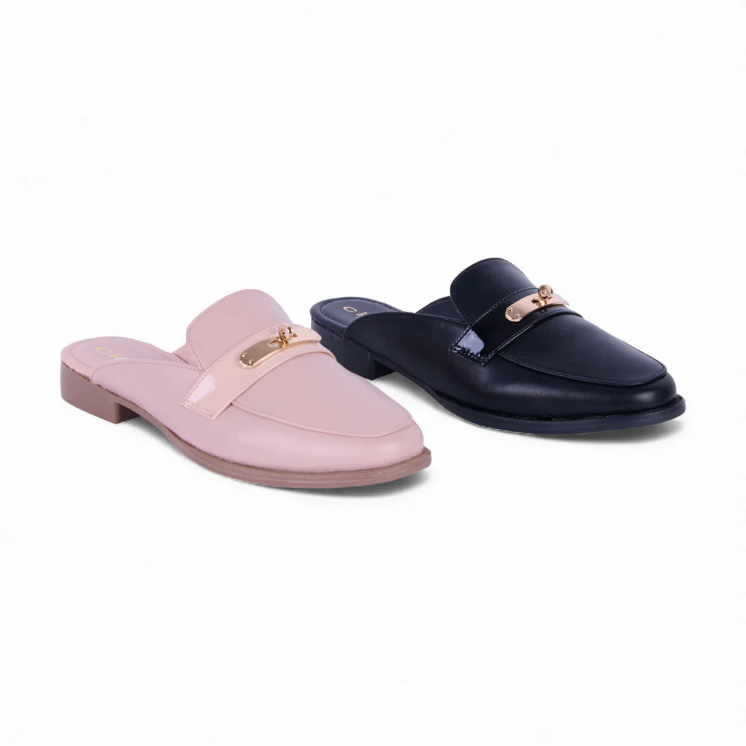 DÚO 529 MOCASINES BEIGE Y NEGRO DESTALONADO 33132