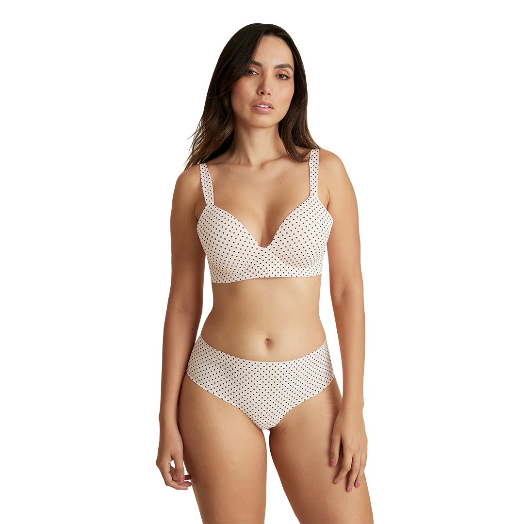 BRASSIERE DE LUNARES SIN VARILLA 82094
