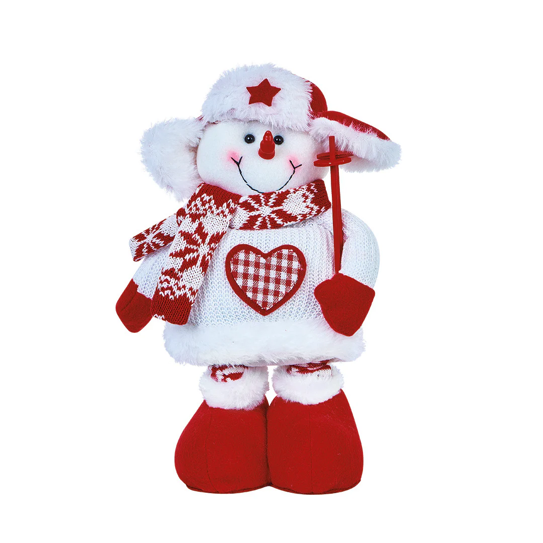 ADORNO DE NAVIDAD MUÑECO DE NIEVE MULTICOLOR 81977