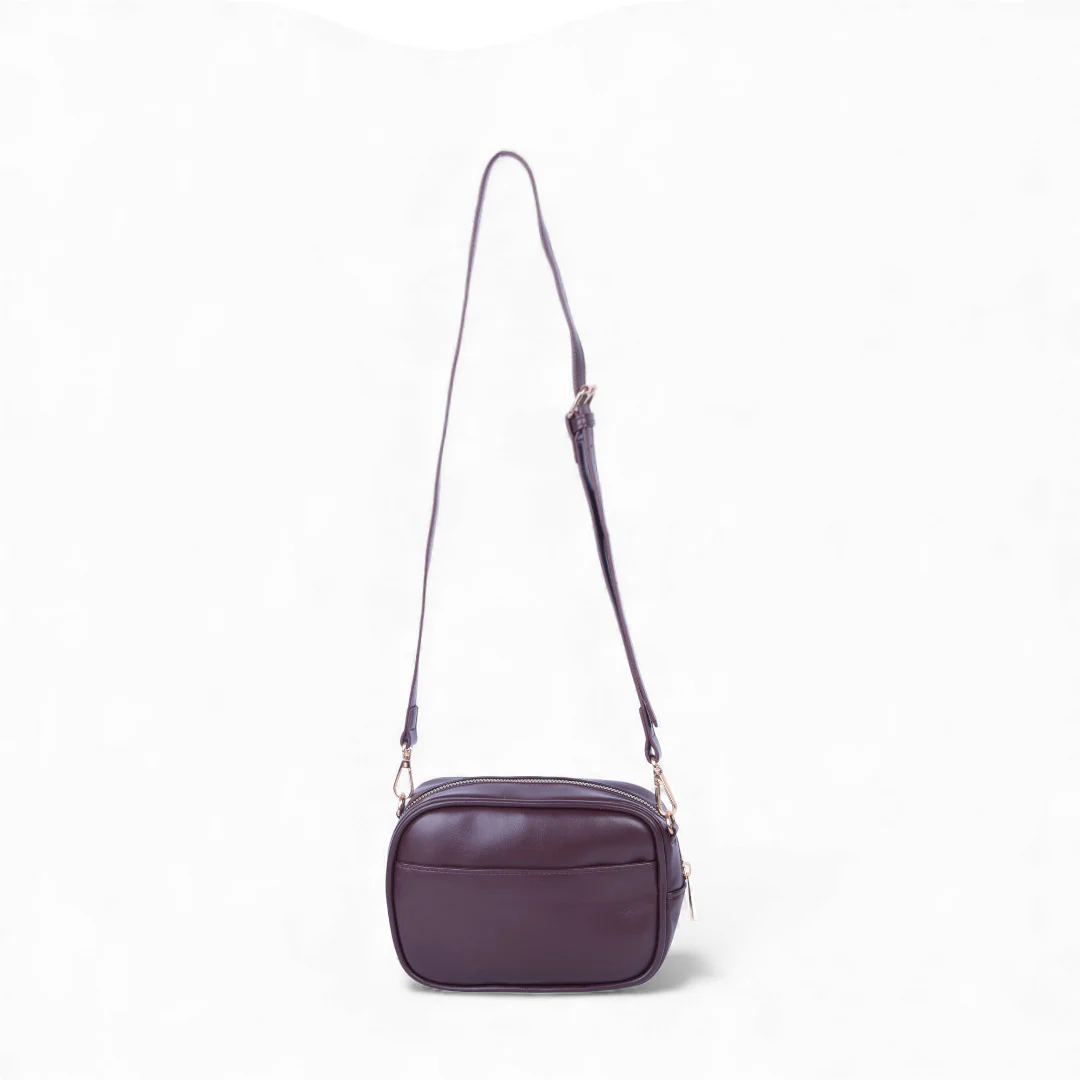 BOLSO CROSSBODY COLOR CAFÉ 83730