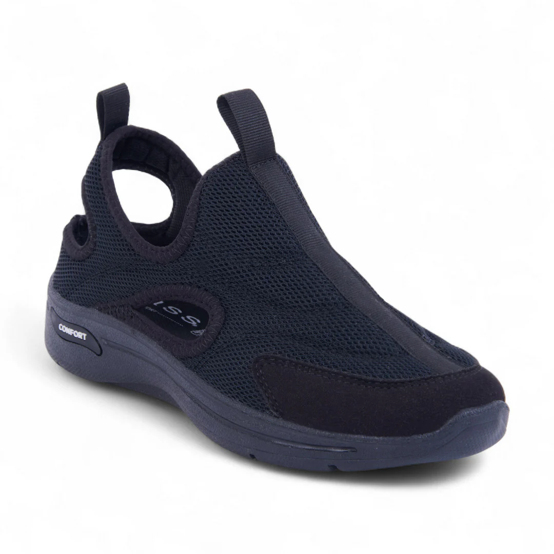 TENIS PISO NEGRO TEXTIL 67715