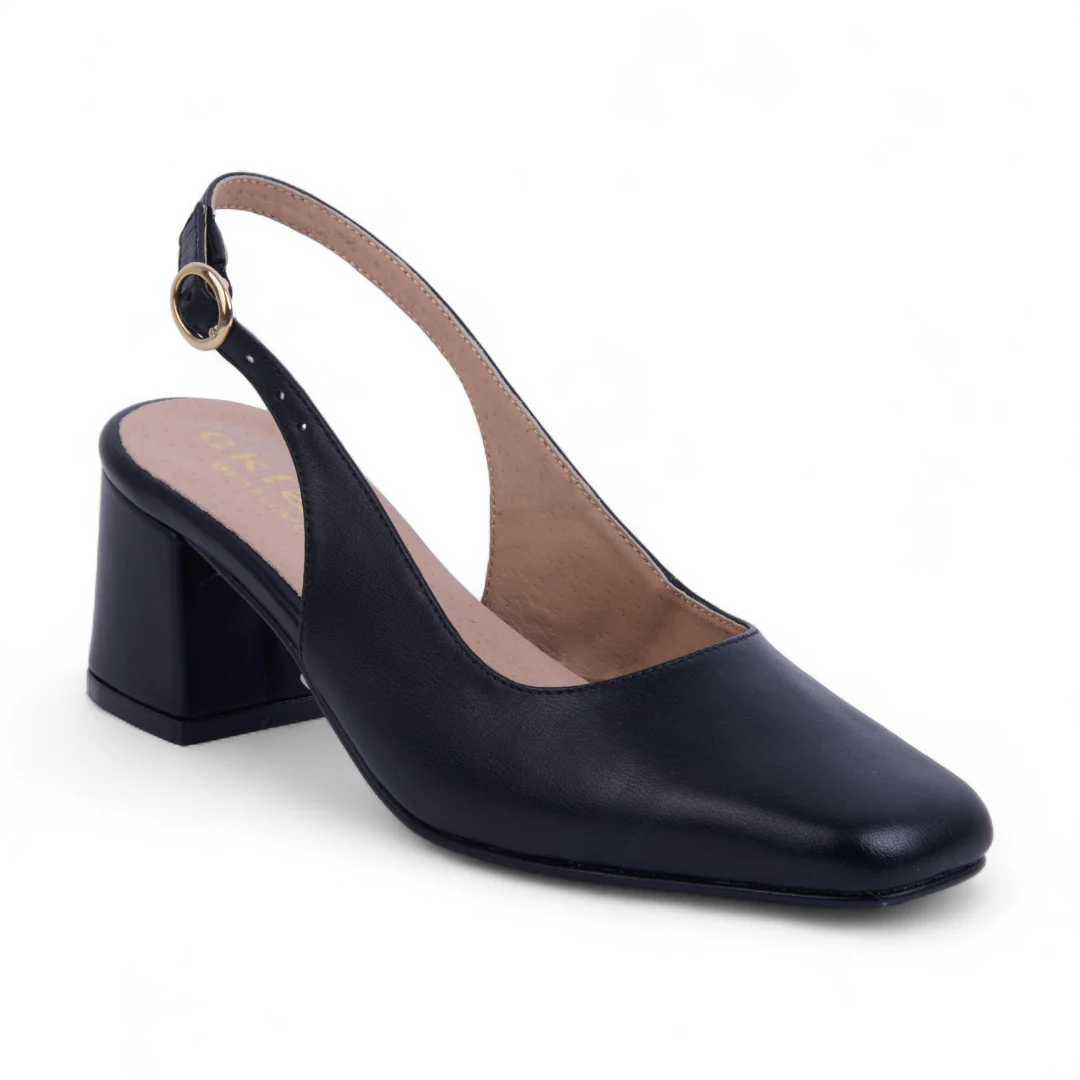 ZAPATILLA DE TACÓN NEGRO PULSERA 42349