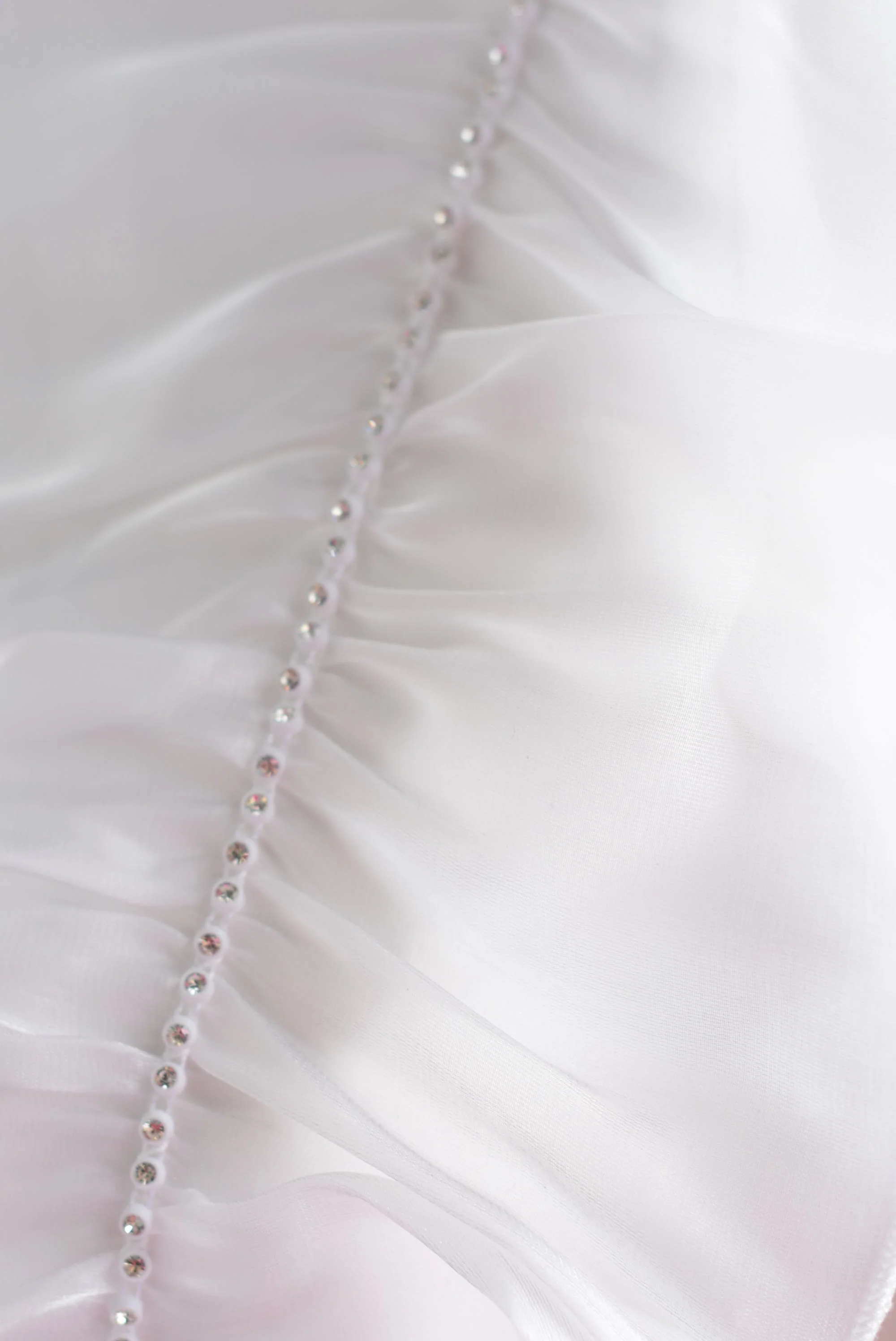 T-Shirt olán brillos Blanca