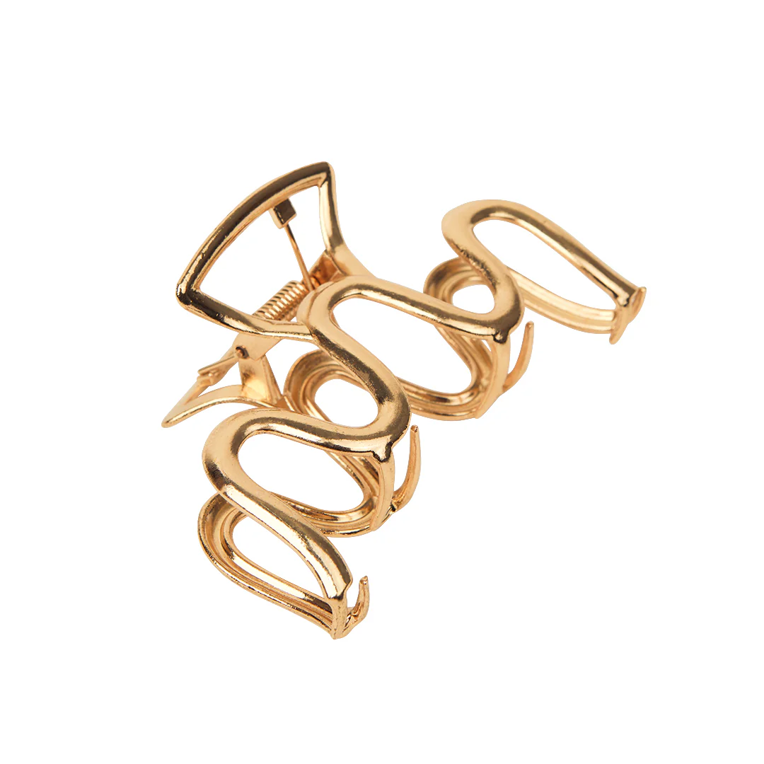 PINZA PARA EL CABELLO COLOR DORADO 93999