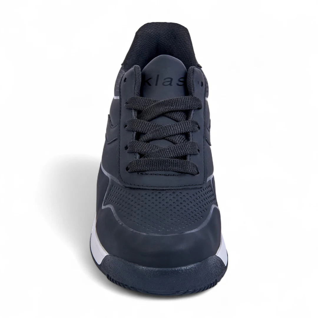 DÚO 356 TENIS DE PISO MIEL Y NEGRO CON CINTAS 46789