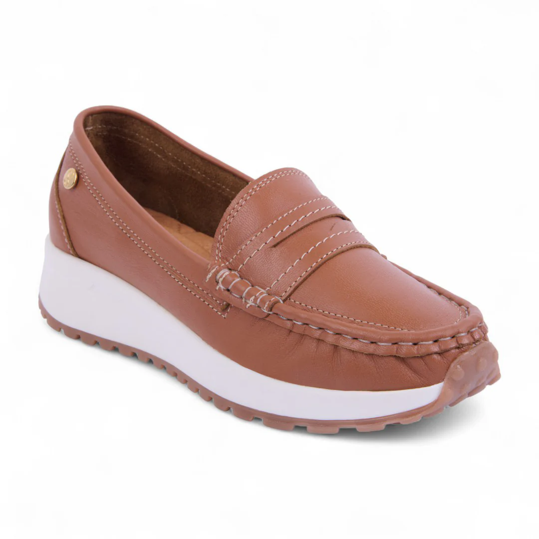 MOCASÍN PLATAFORMA MIEL 04165
