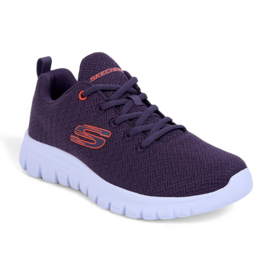 TENIS SKECHERS MORADO 65248
