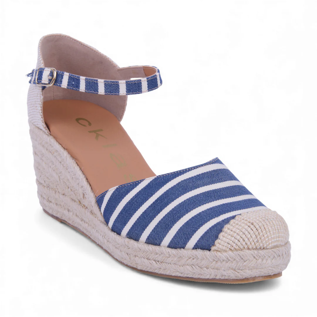 ALPARGATA DE PLATAFORMA MULTICOLOR CON PULSERA 32238