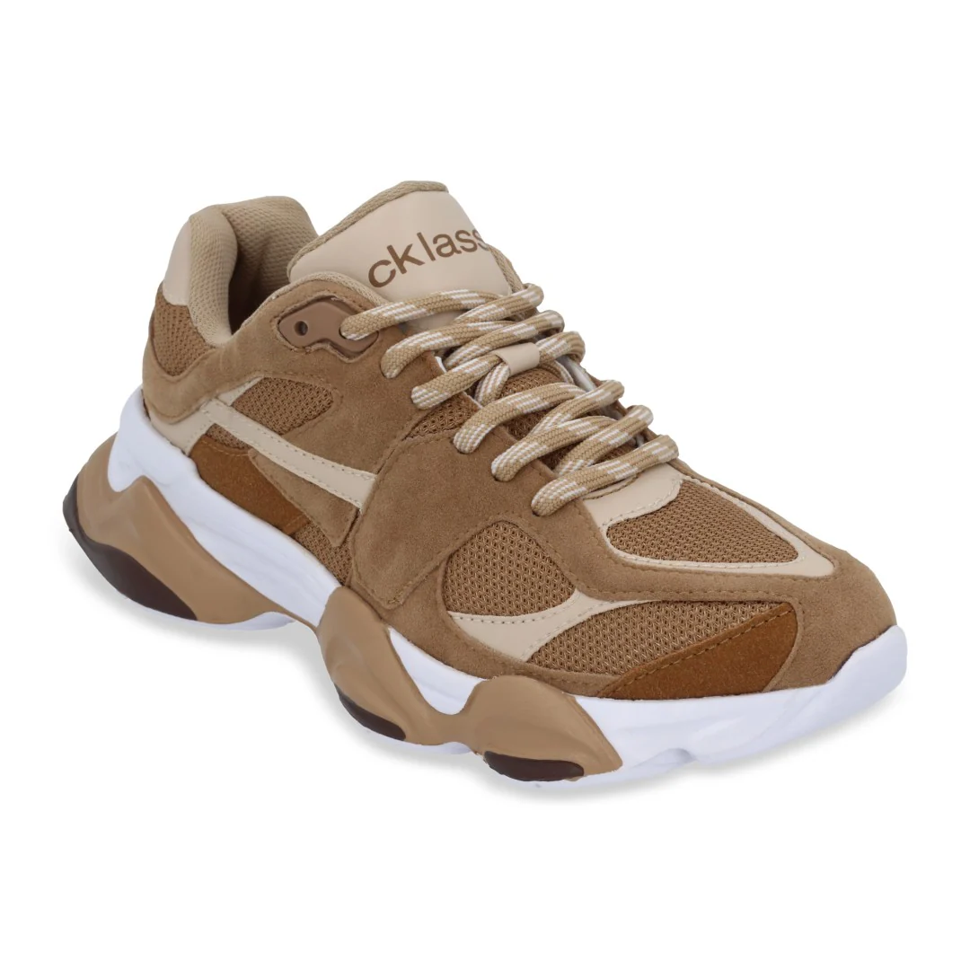 TENIS URBANO MIEL MUJER 20779