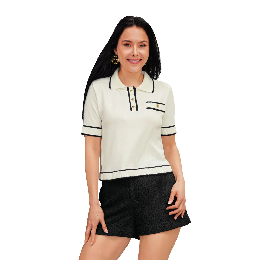 BLUSA BLANCA POLO 54222