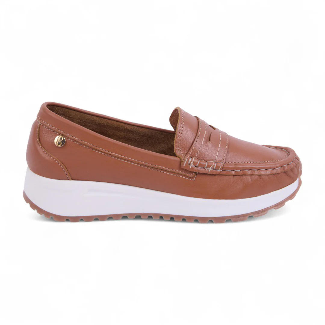 MOCASÍN PLATAFORMA MIEL 04165