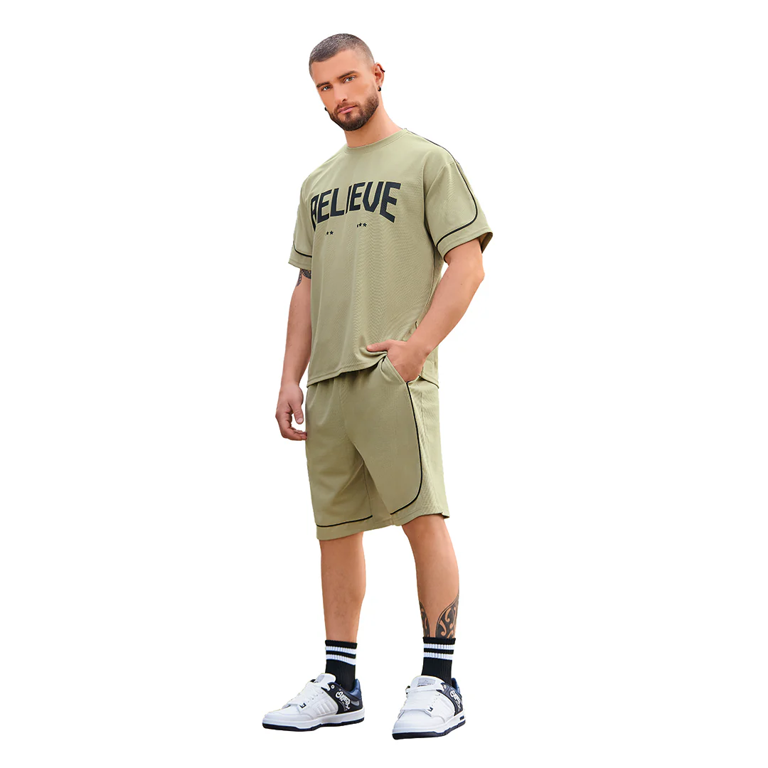 BERMUDA VERDE CON ELÁSTICO 81922