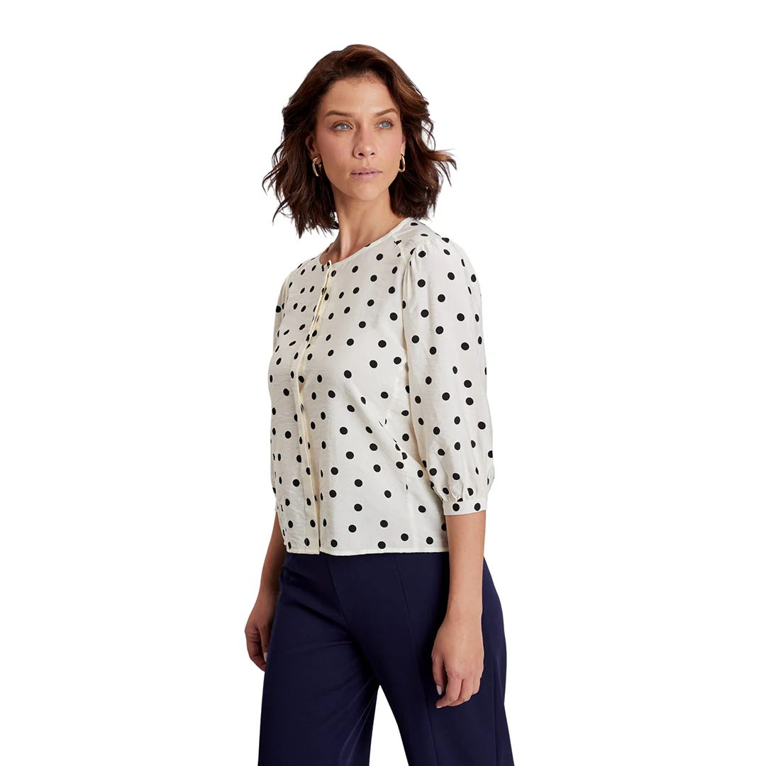 BLUSA MULTICOLOR LUNARES 90961